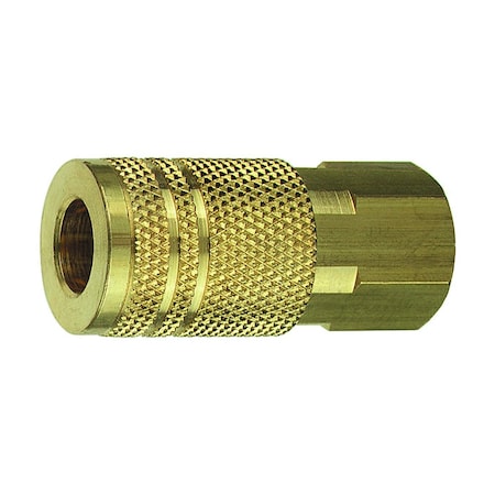 Milton 1/4 in. X 1/4 in. Female Milton Coupler PEC20B